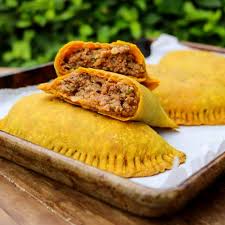 Jamaican Beef Patty Spicy Pack of 3 baked (Halal)
