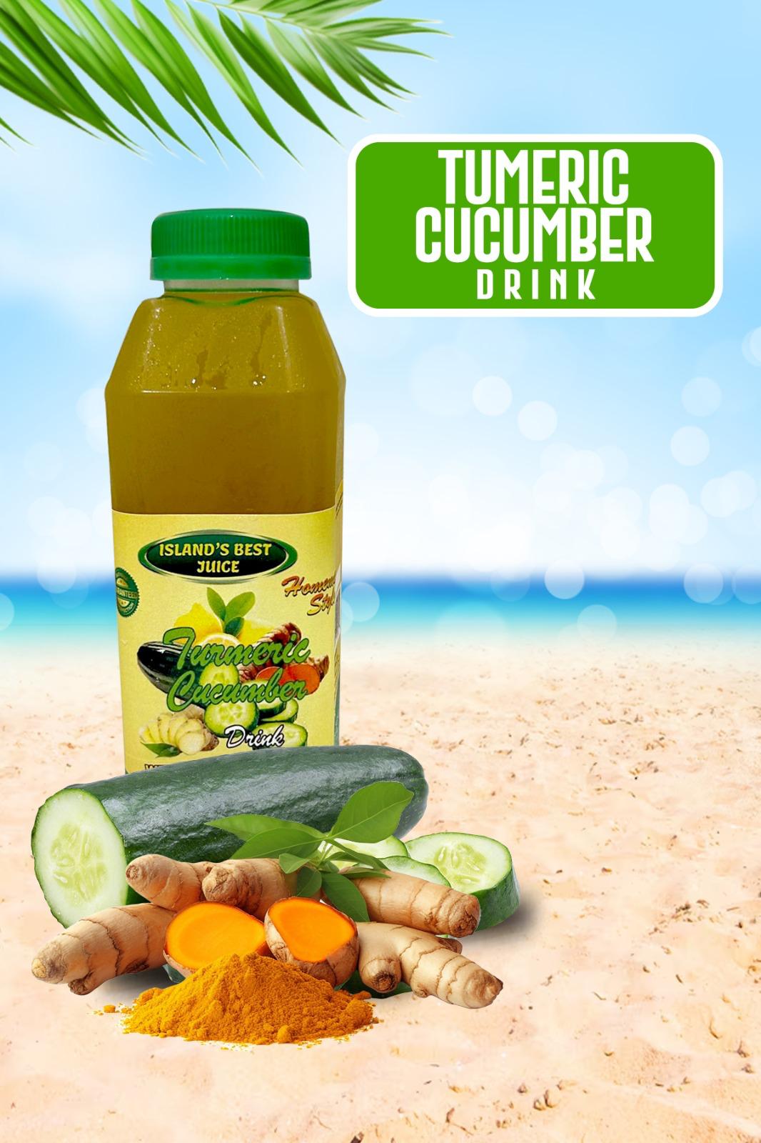 Island's Best Tumeric Cucumber Ginger Case Pack 6