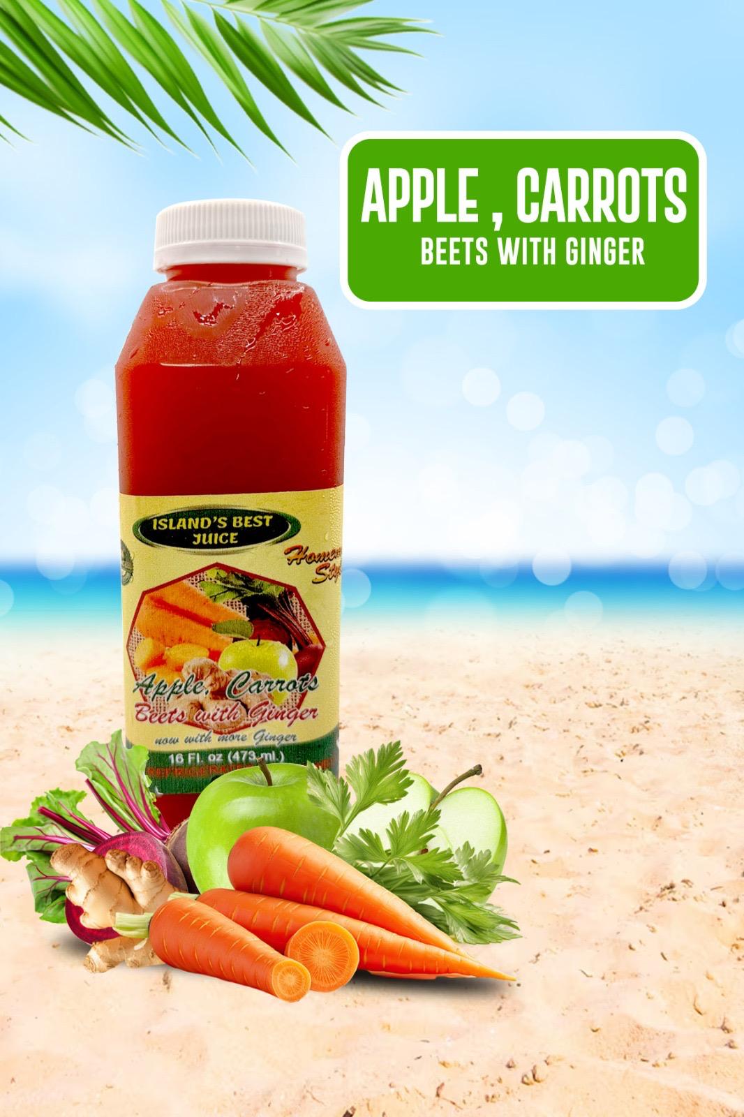 Island's Best Apple Carrots Beets Case Pack 6