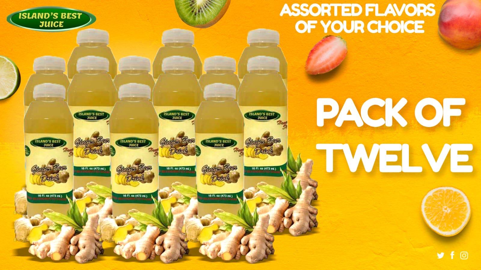 Island's Best Ginger Beer Case Pack 6