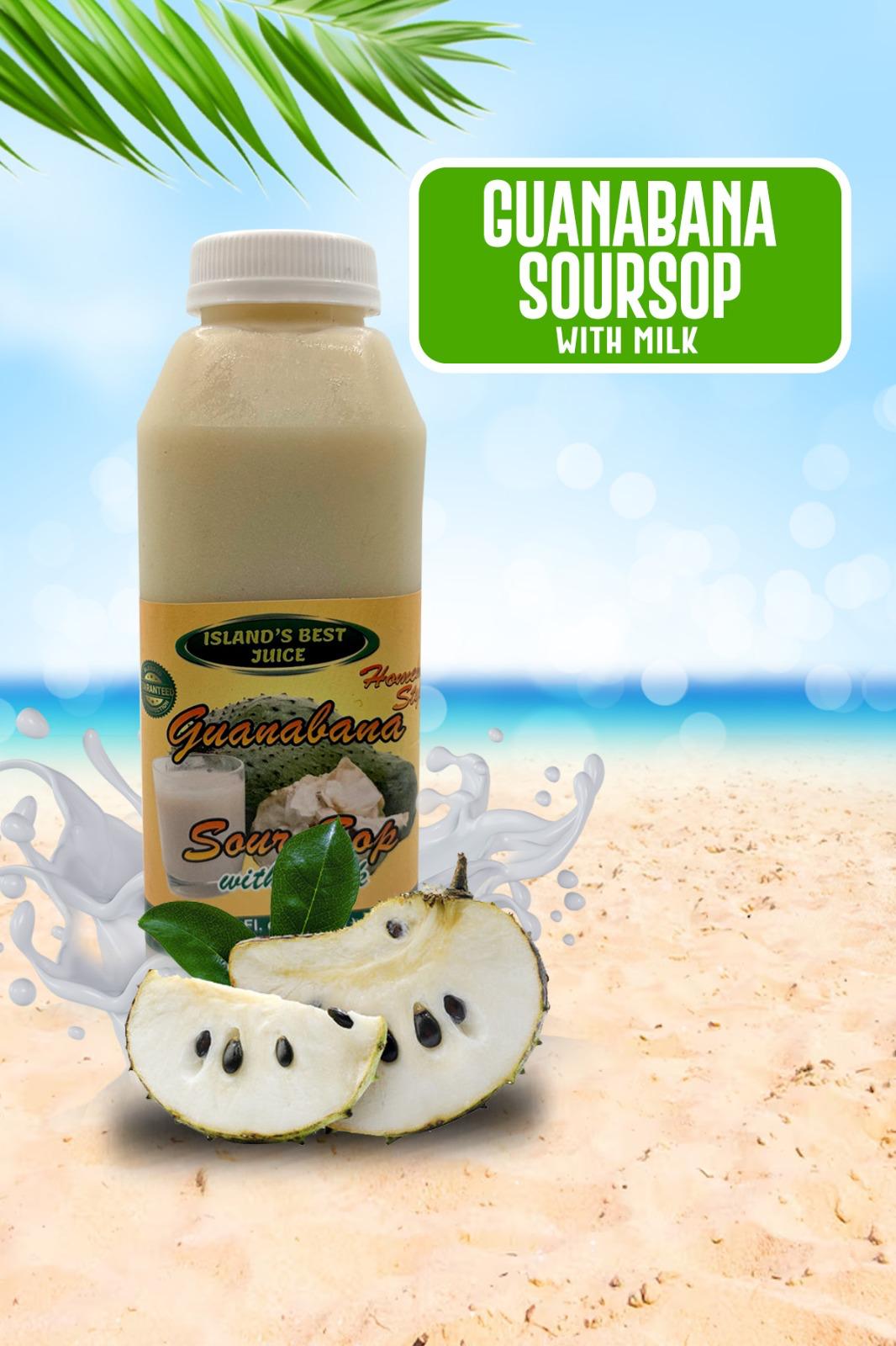 Island's Best Sour Sop Ginger Case Pack 6