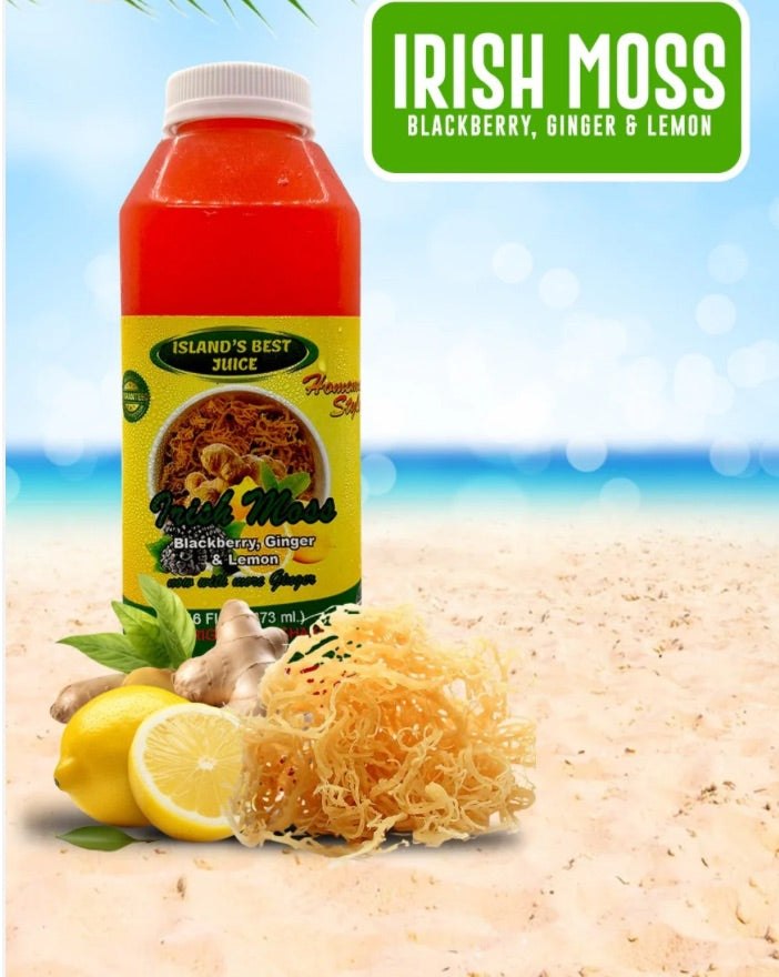 Island's Best  Irish Moss Blackberry Case Pack 6