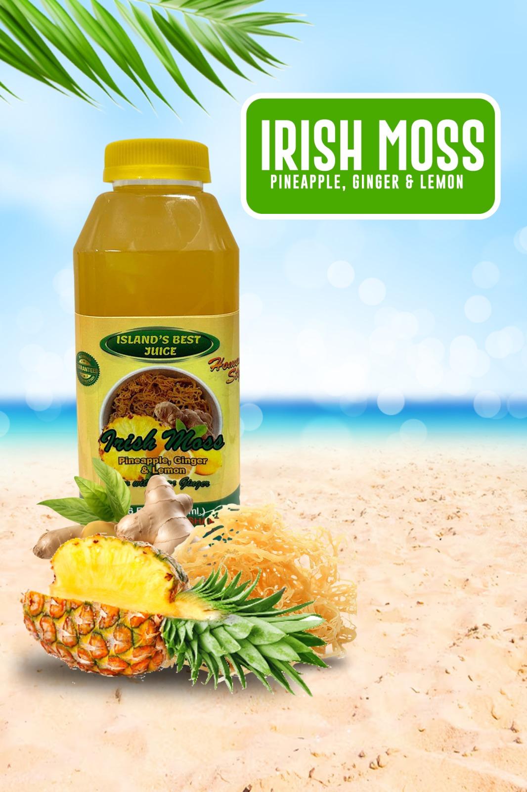 Island's Best  Irish Moss Pineapple Case Pack 6